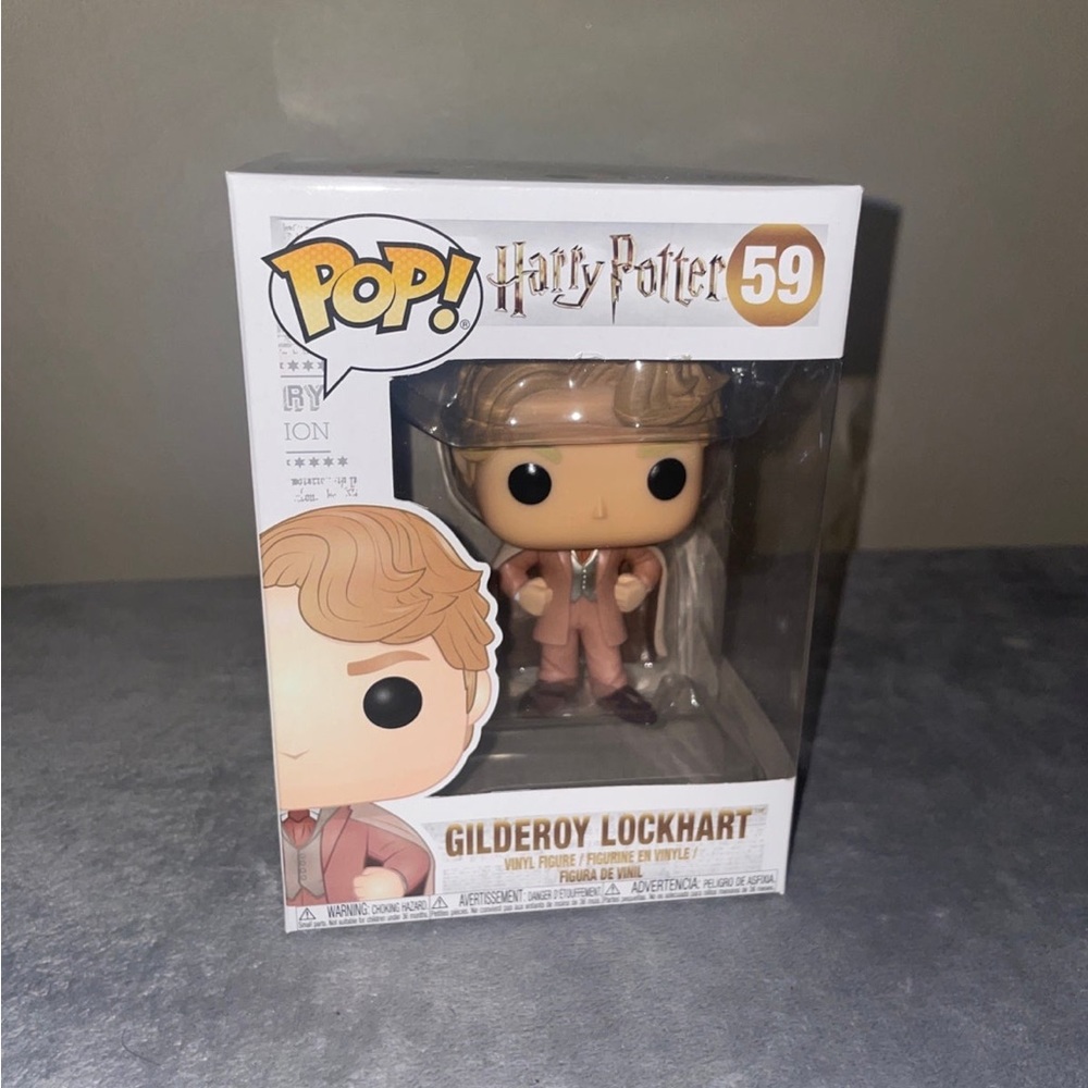 Funko Pop 59 Harry Potter gilderoy Lockhart